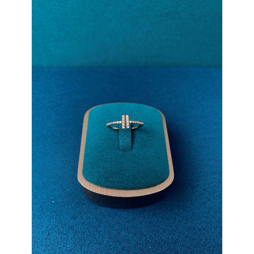 Cincin Double Line Fleksibel  - 1 gram - Perhiasan & Aksesoris Cincin Emas Muda Asli 3K - COD