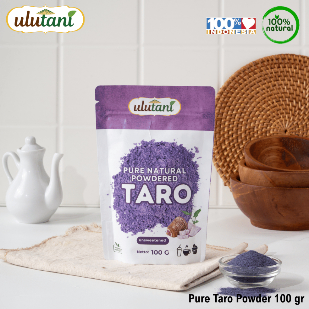 

Ulutani Pure Premium Taro Powder - Premium Bubuk Taro 100gr