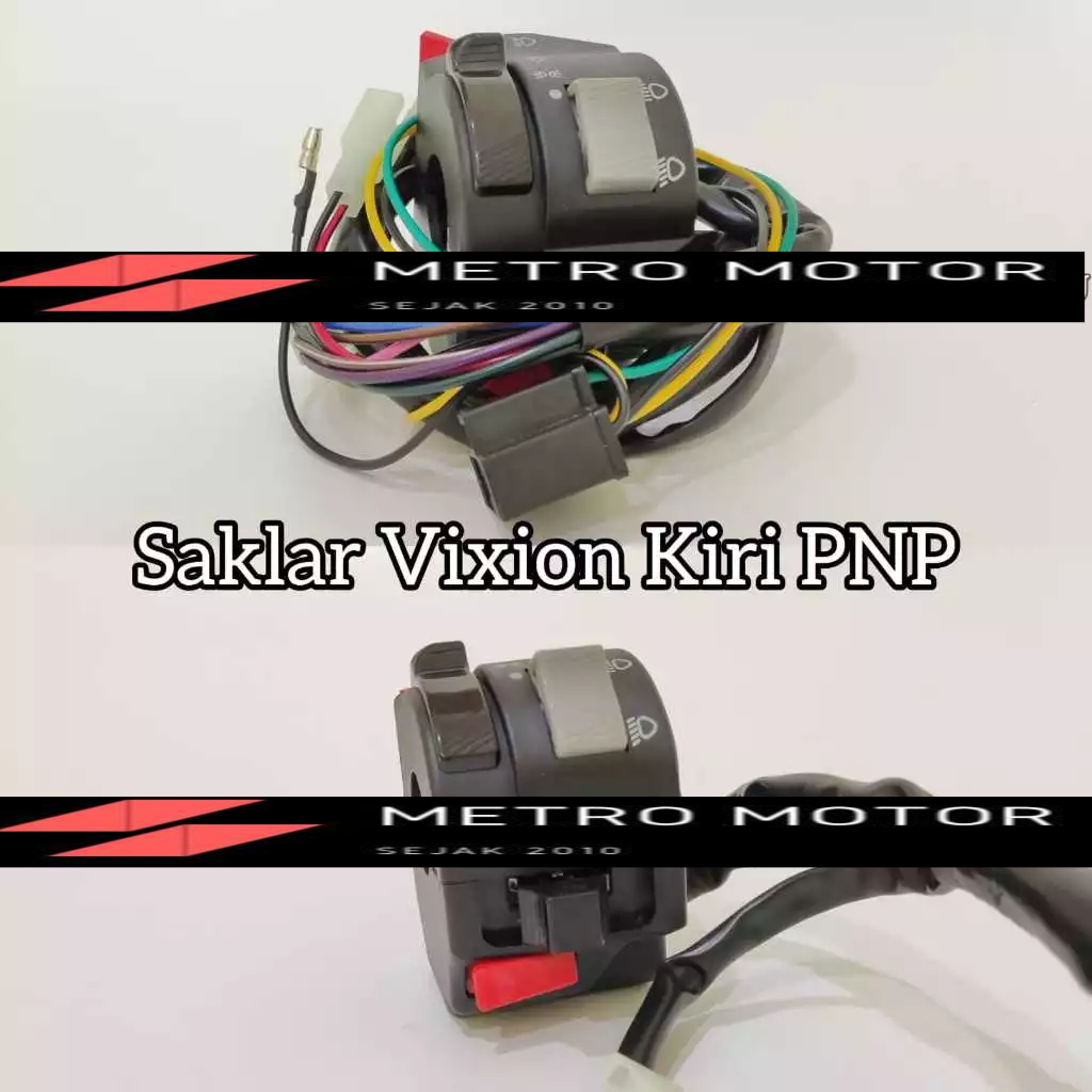 Saklar Lampu Vixion Old Holder Kiri Banyak Fungsi On Off Lampu Motor