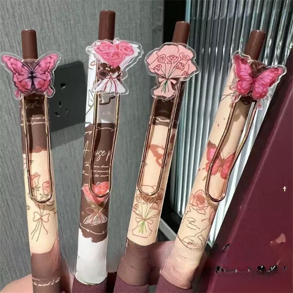 

HG79 PULPEN SILIKON MOKA ISI 4 PCS/ PEN SILIKON / PULPEN 0.5 MM MOTIF KARAKTER KUPU - KUPU BUNGA COD