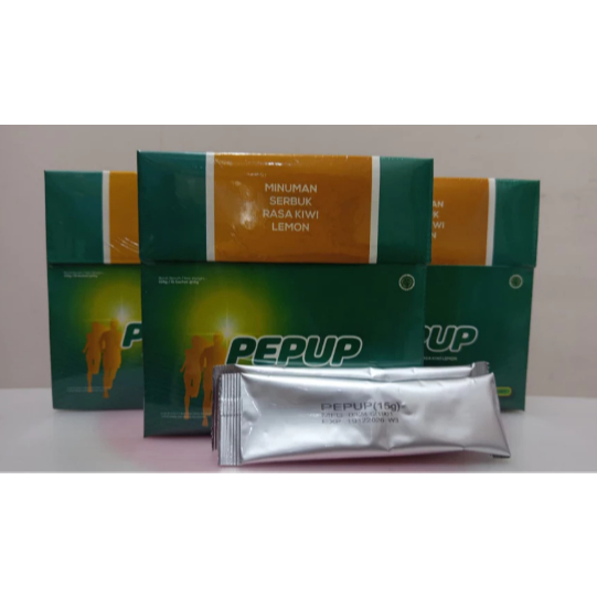 Minuman kesehatan PEPUP Double Peptide Tripang Peptide & Walnut Peptide