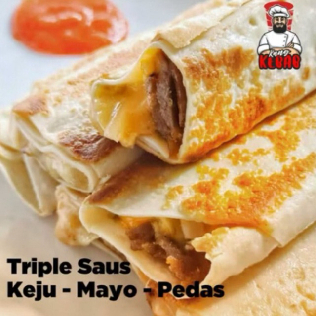 

KANG KEBAB AYAM MINI Triple sauce ISI 10 CEMILAN FROZEN HALAL