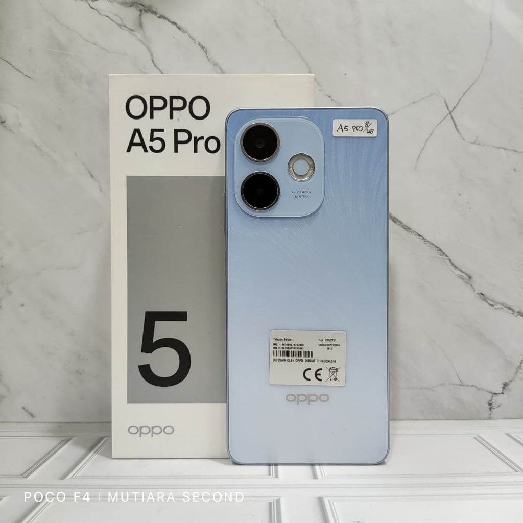 Oppo A5 Pro Ram 8/128GB | Ram 8/256GB ( Second )