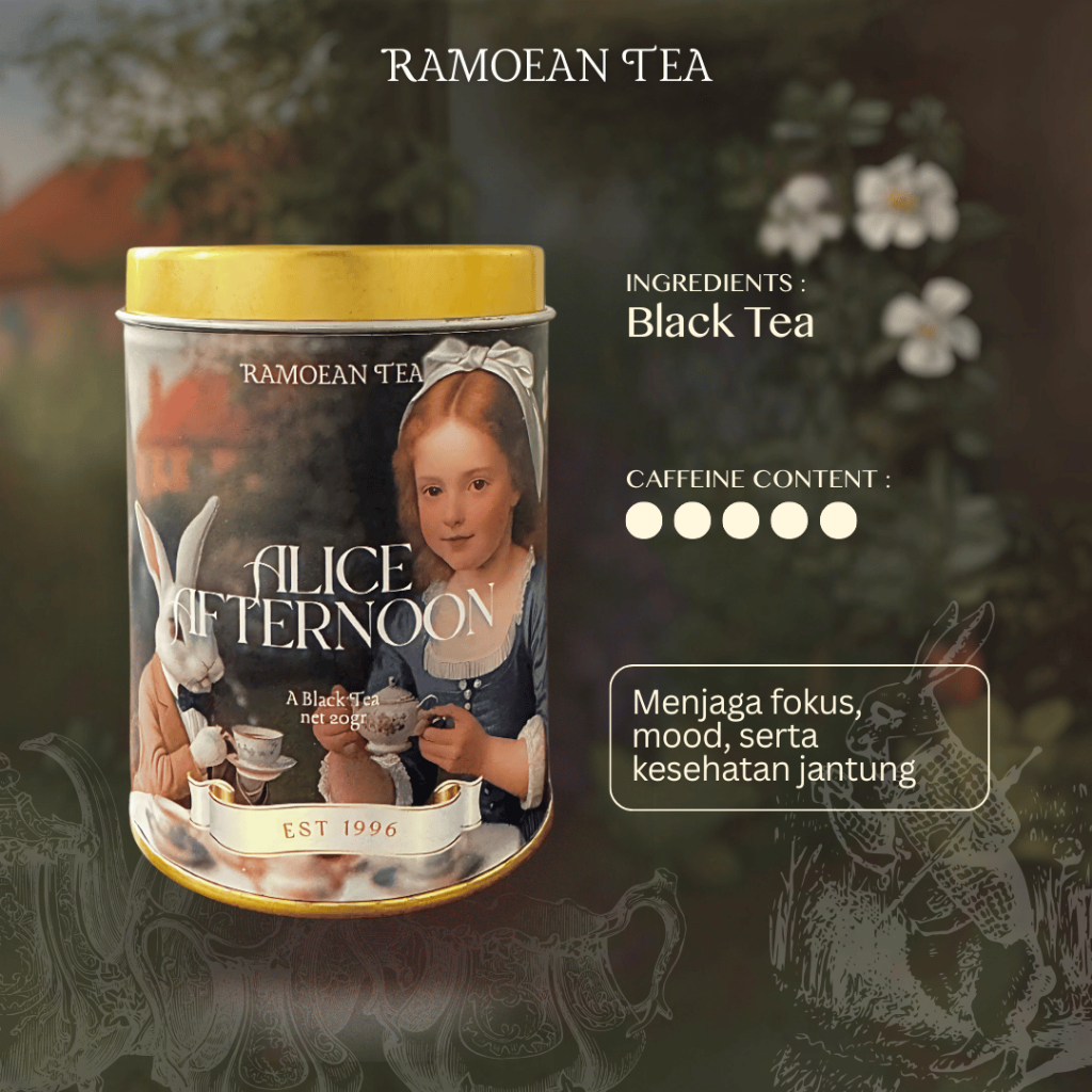 

Alice Afternoon A Black Tea - Teh Hitam - Ramoean Tea