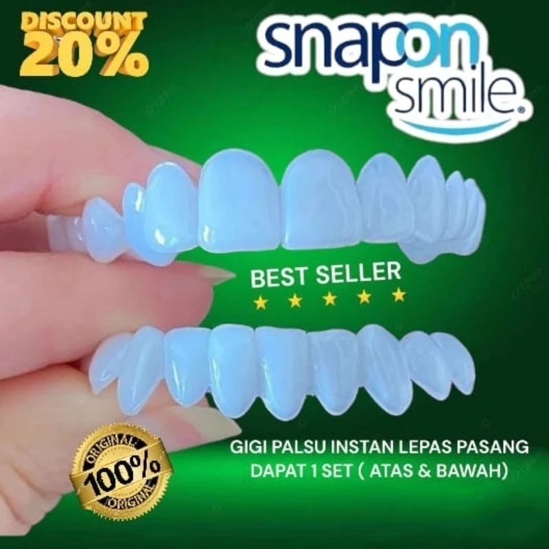 [BIG SALE] Snap on smile original 100% / Snap on smile original 100%