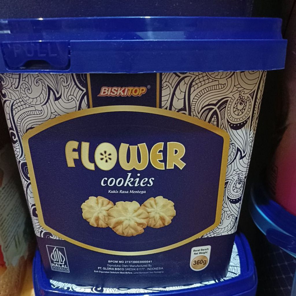 

Biskitop Flower Cookies 360gr