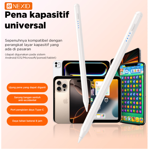 NEXID Stylus Pen Android Smartphone Tablet Universal Pen For Samsung Xiaomi infinix oppo