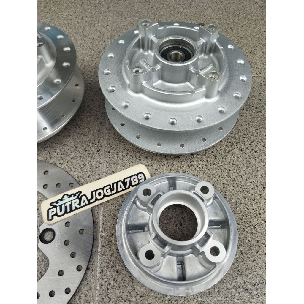 tromol yz 125 mx 135 belakang set cakram plus nap ger
