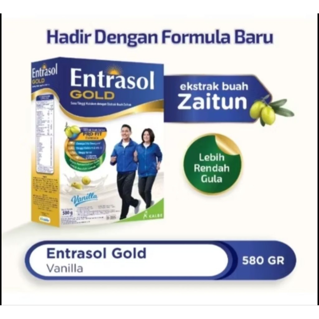 

ENTRASOL GOLD 560gr VANILA