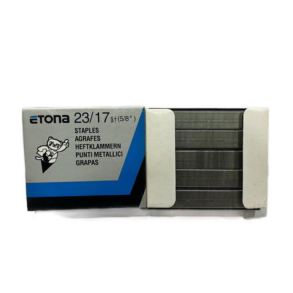

Etona Isi Staples No 23/17 (5/8”) Besar / Refill Isi Steples Etona 23/17 5/8 inch Besar