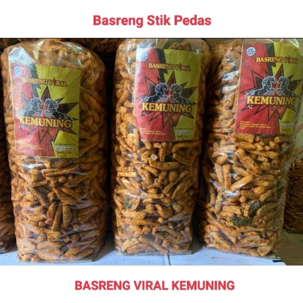

Basreng Kemuning Pedas & Ori