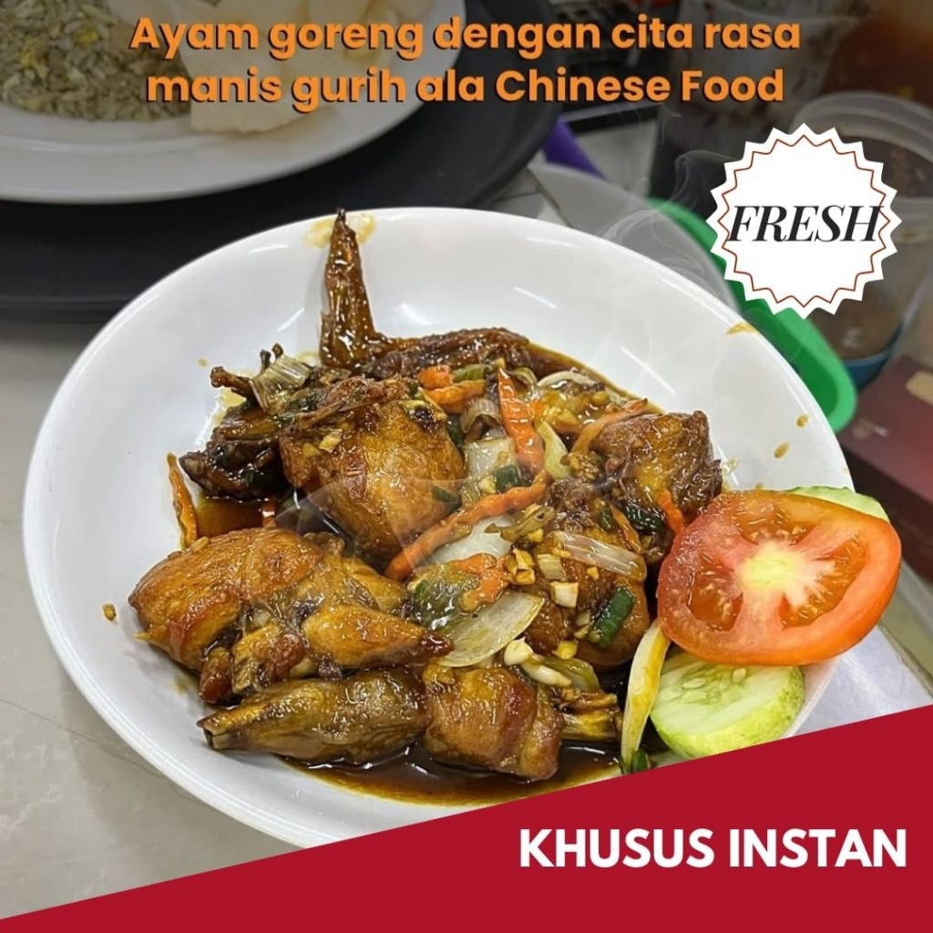 

MENU RESTO - Ayam Saus Asam Manis / Mentega / Ayam Saus Chinese