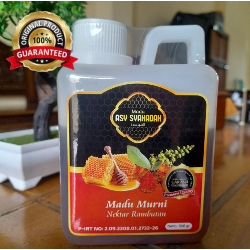 

Madu Asya syahadah Madu murni 100% full nektar..