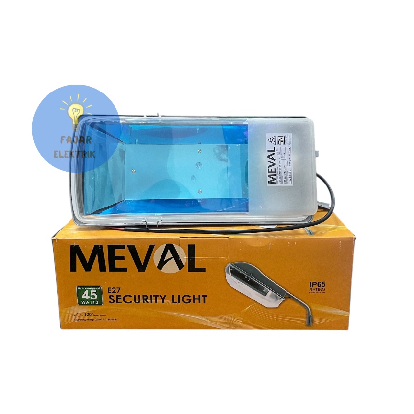 MEVAL KAP LAMPU JALAN PJU E27 WATERPROOF