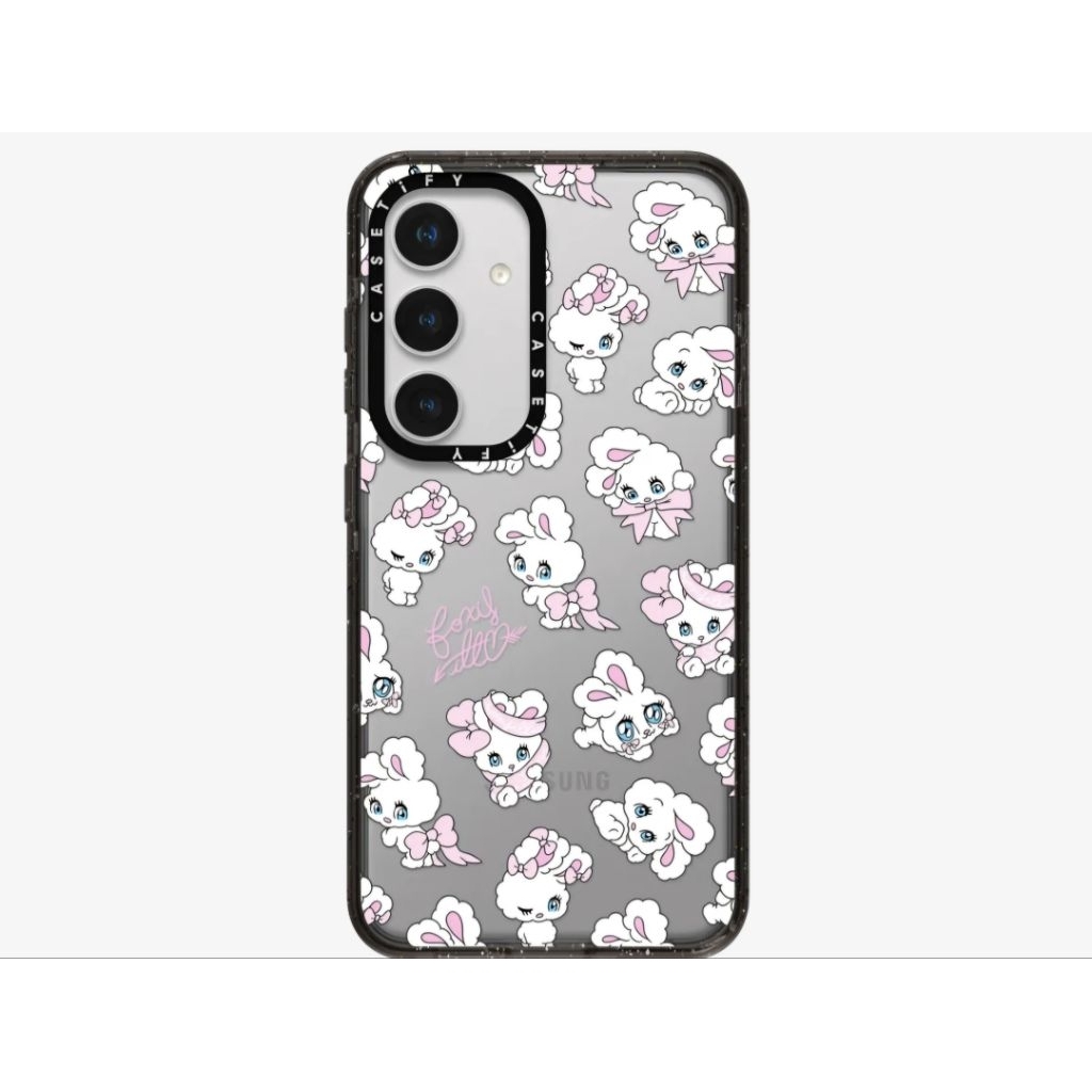 Casetify Phone case Samsung S24 Reguler Foxy Illustration Ribbon ver