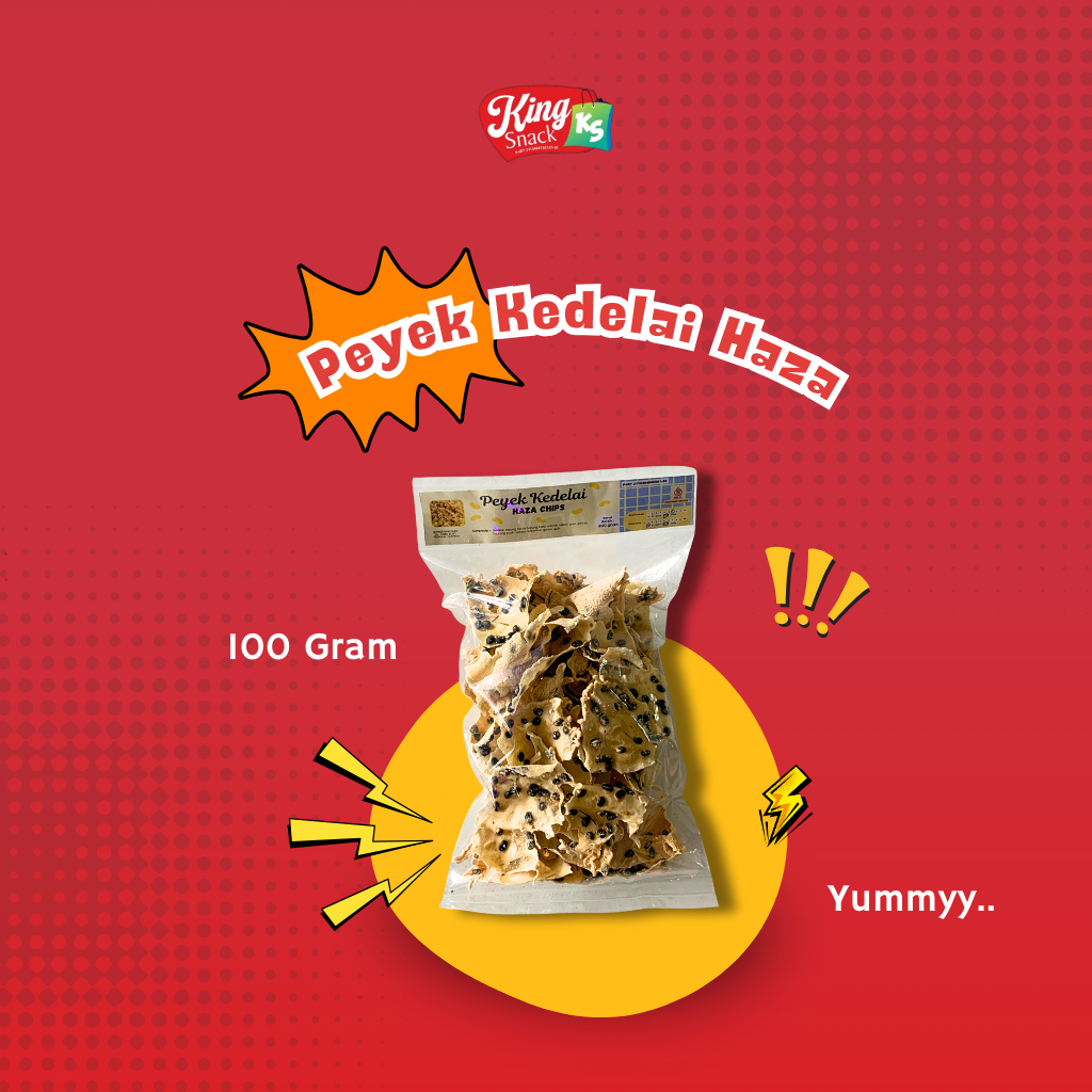 

Peyek Kedelai Haza 100gr