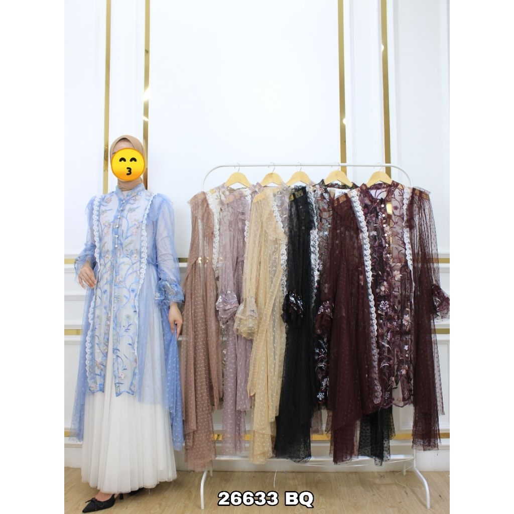 GAMIS PESTA ROMPI PISAH