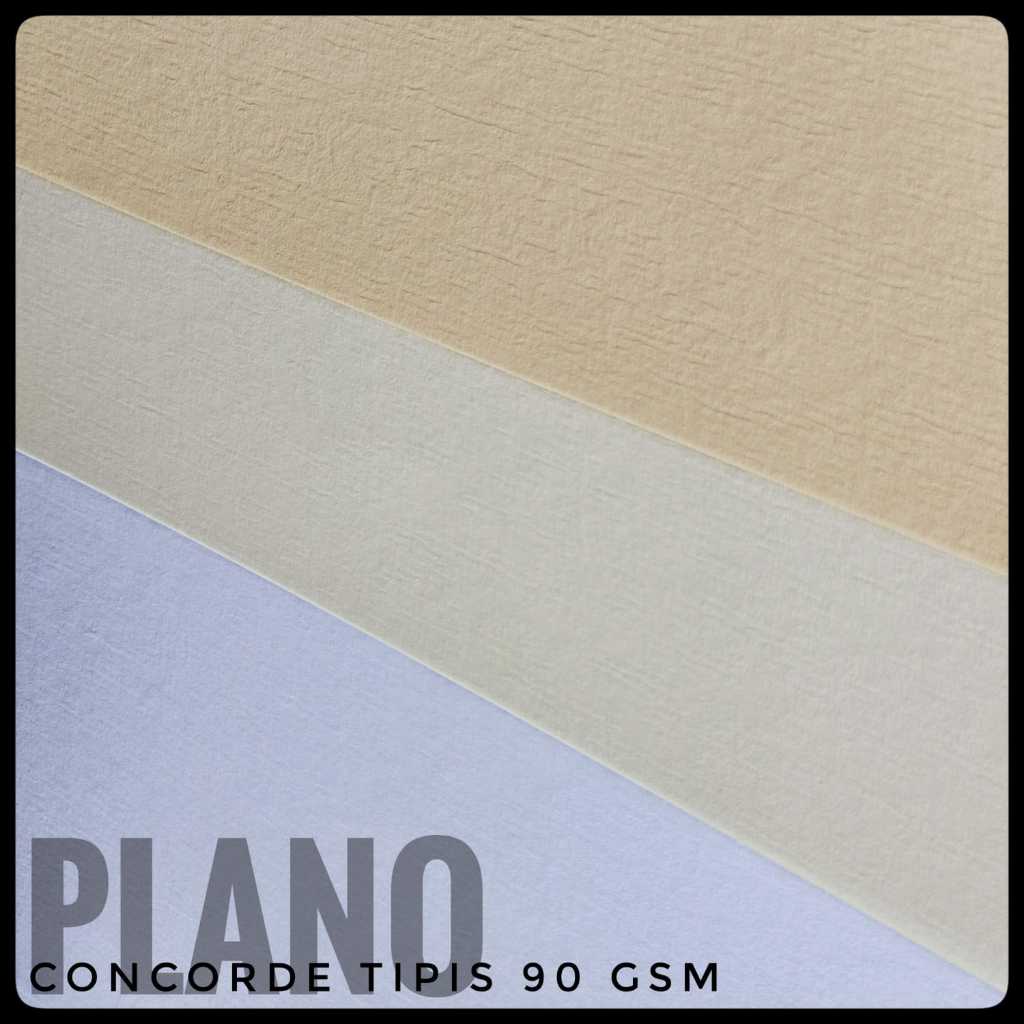 Kertas Concorde Tipis 90 Gsm Ukuran Plano 79 cm x 109 cm