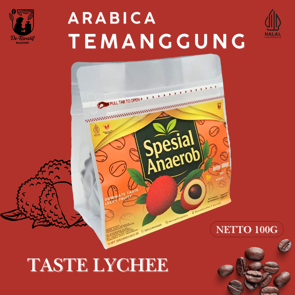 

Spesial Anaerob Lychee Arabika Temanggung 100g