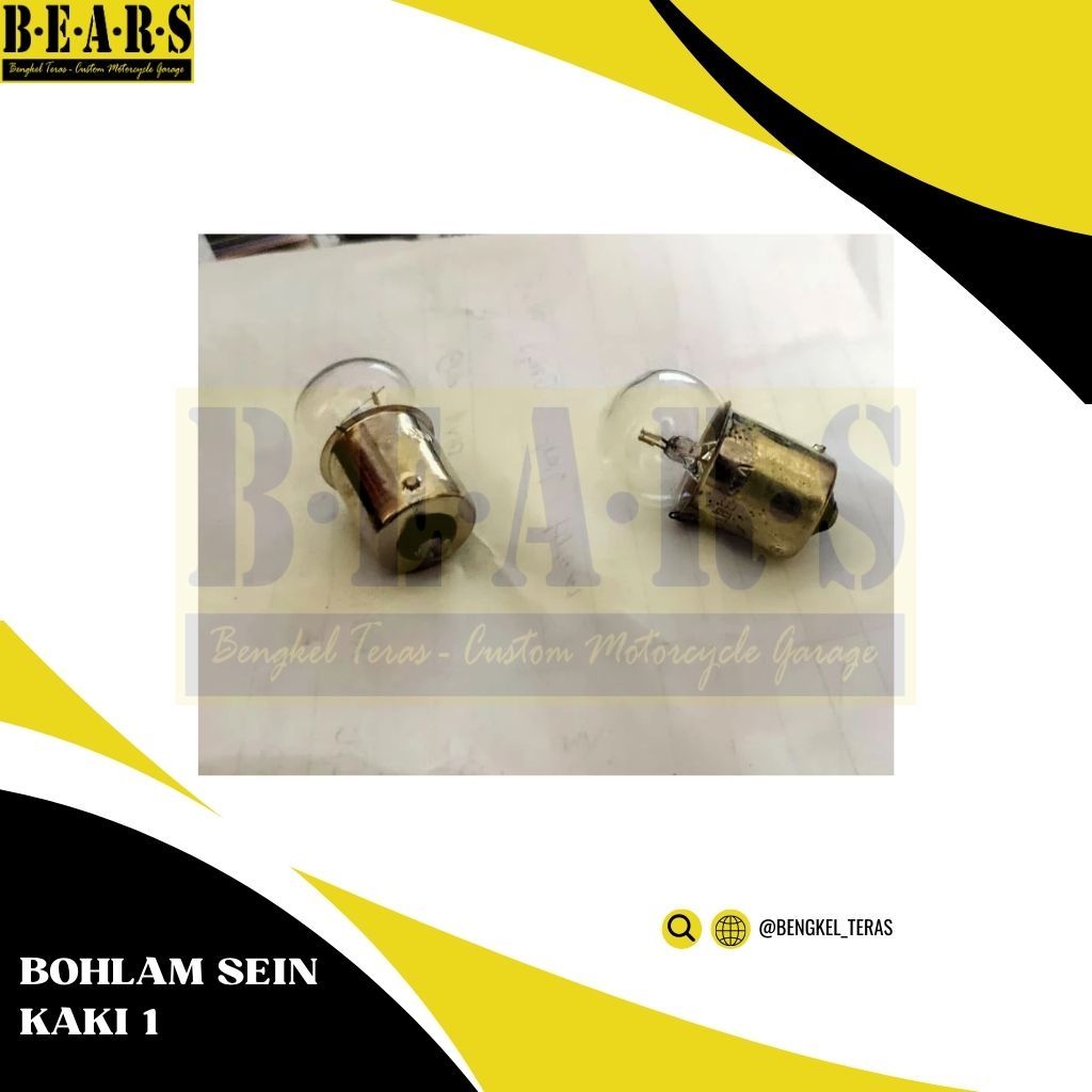 Bohlam lampu sein bohlam kaki 1