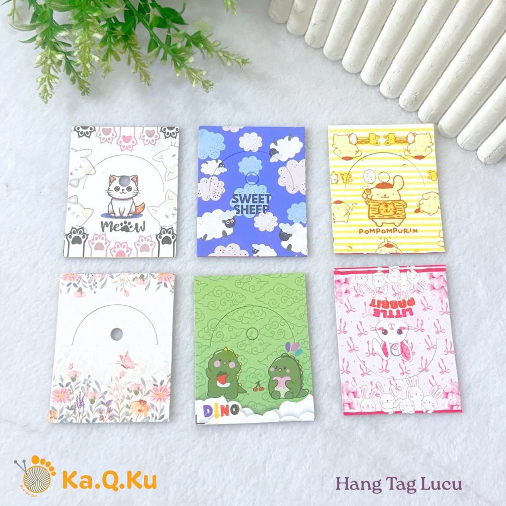 

LABEL AKSESORIS HANG TAG MOTIF CANTIK