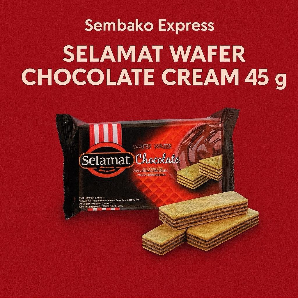 

Selamat Wafer Chocolate Cream 45 g