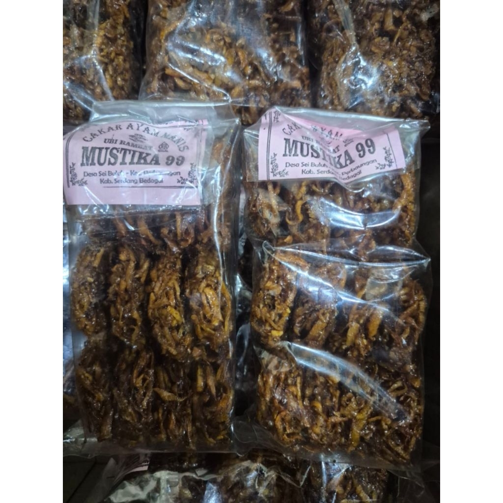 

Cakar Ayam Manis Khas Medan 1 bungkus isi 12 pcs