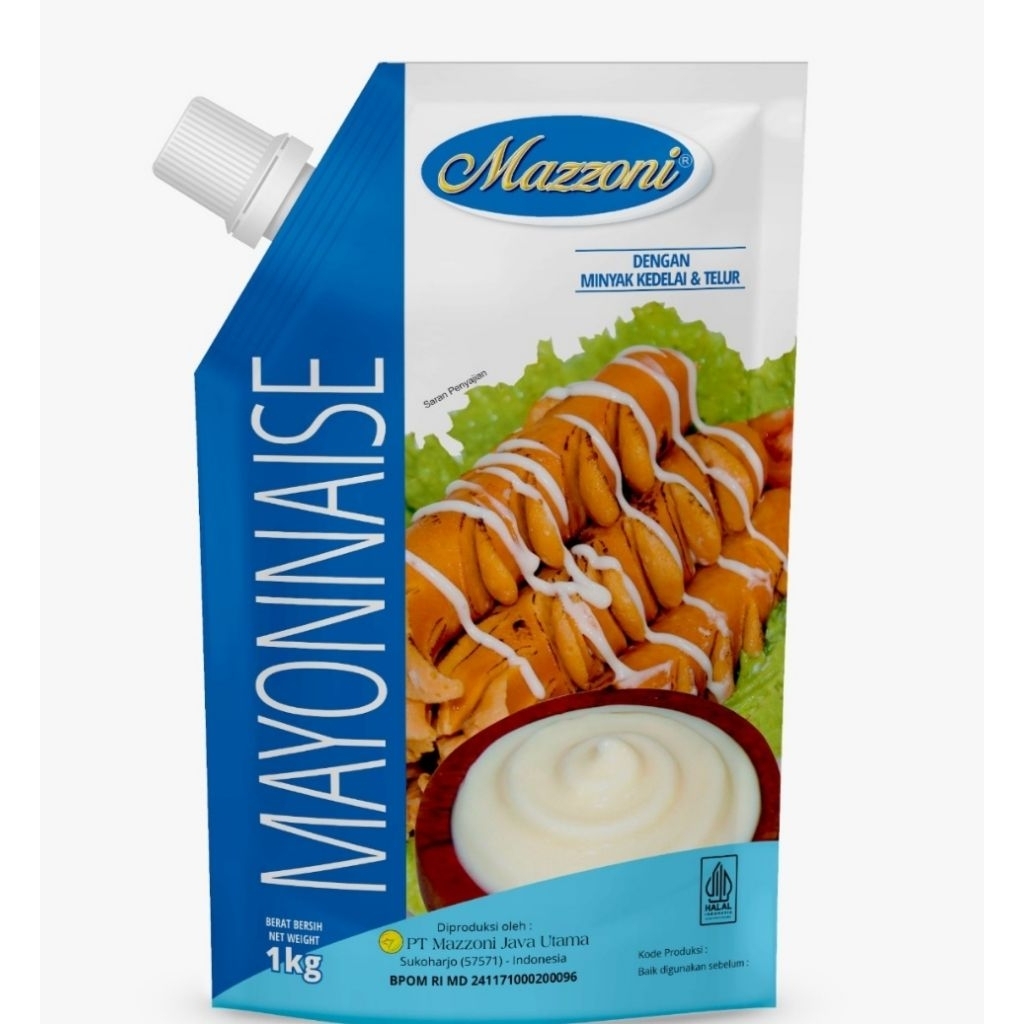 MAZZONI MAYONAISE spout 1KG