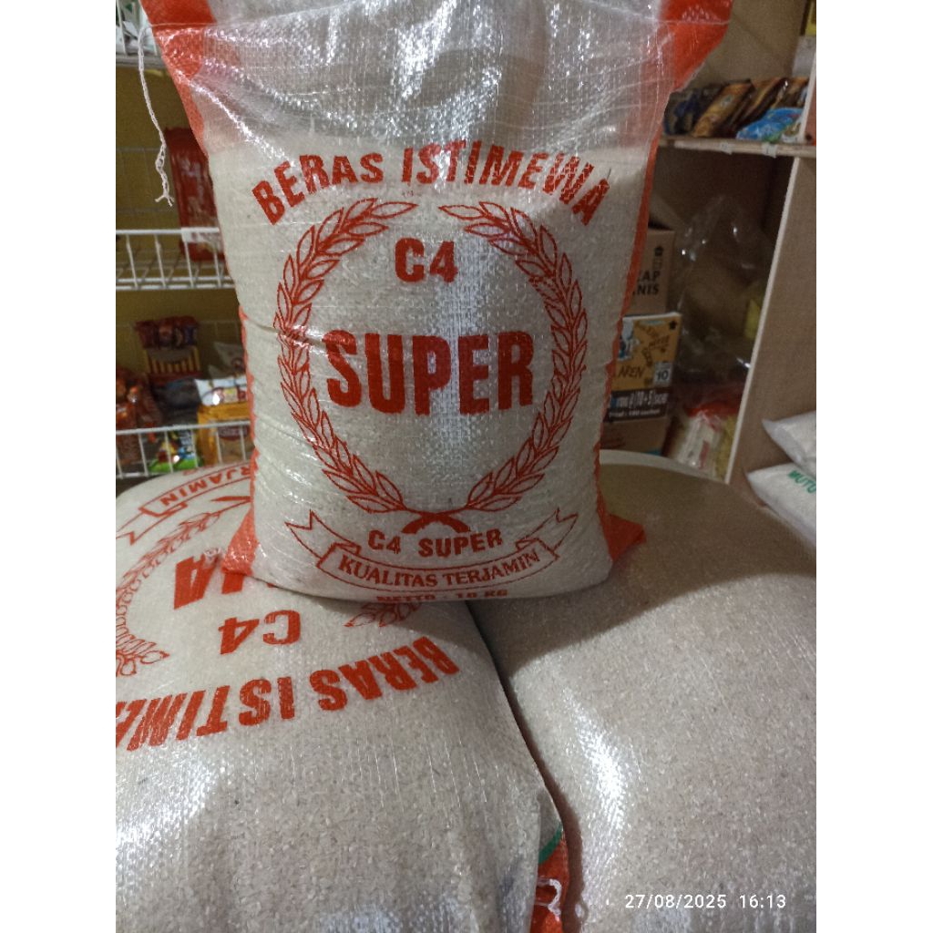 

Beras c4 super 10kg