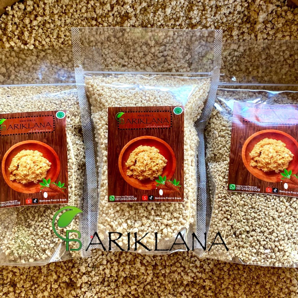 Tiwul Instan Singkong Asli Kediri - Bariklana Makanan Sehat Rendah Kalori Nasi Food Bahan Rice