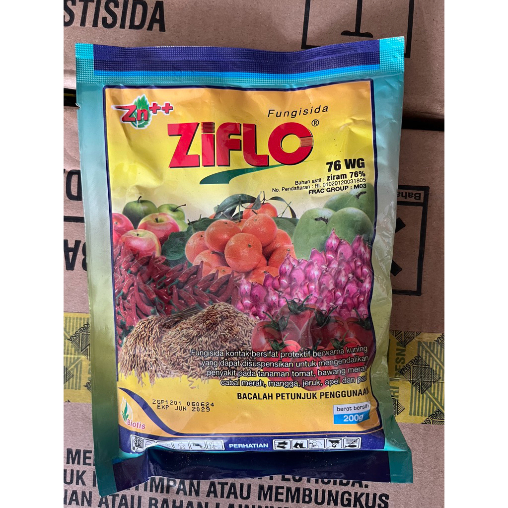 FUNGISIDA ZIFLO 76 WG @ 200 GR / PENGENDALI PENYAKIT TANAMAN