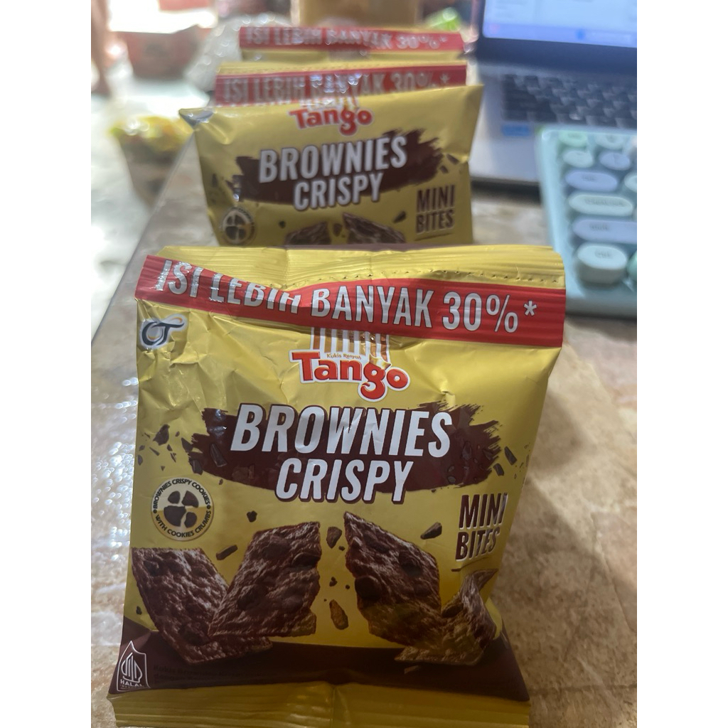 

Tango Brownies Cripsy Perpak 12gr x 10 Pcs