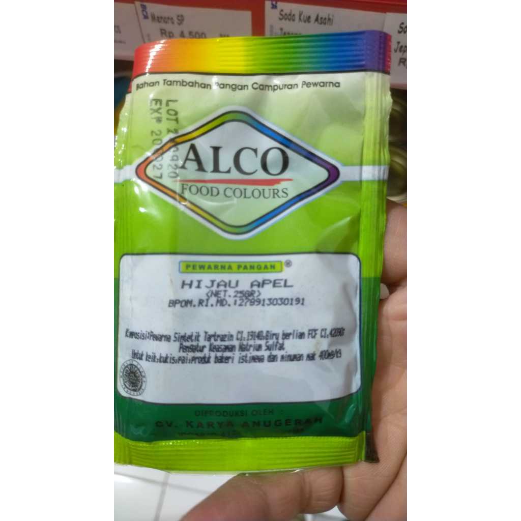 

Grosir Pewarna Makanan Sumbo Bubuk Ekonomis Sachet