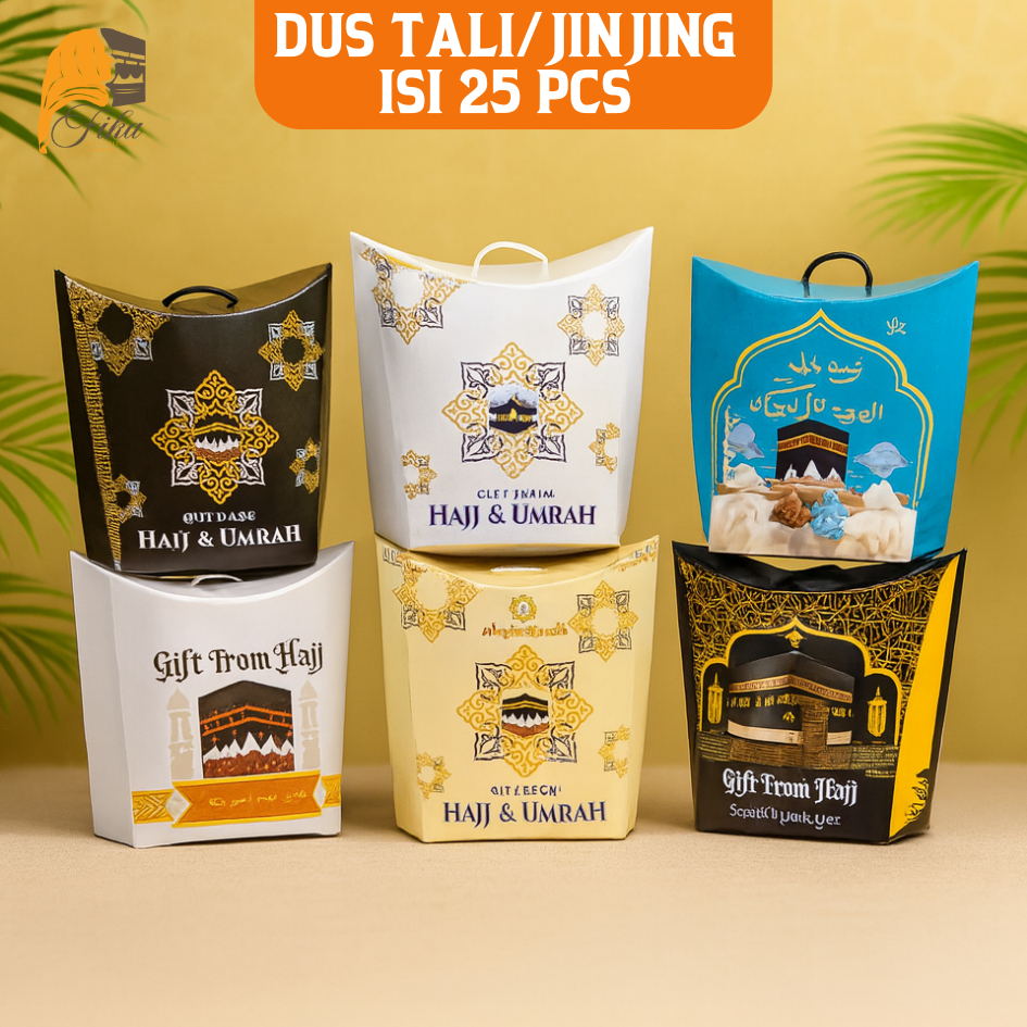 

Tas Dus Tali Oleh-Oleh Haji Umroh isi 25 pcs