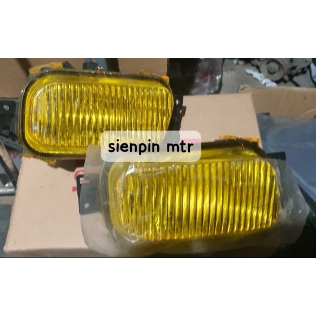 lampu bemper canter ori baru kuning copotan
