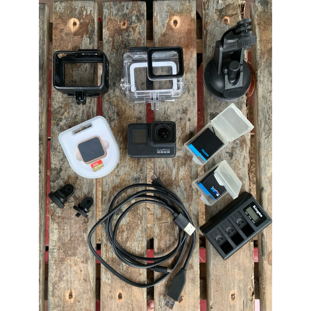 GoPro Hero 7 BLACK Second | Bekas Seperti Baru | Kelengkapan di deskripsi