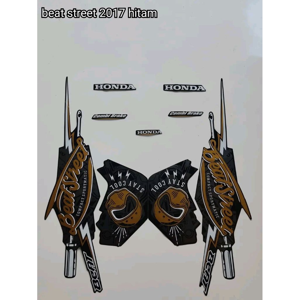Stiker Striping Les Motor Standart Original Beat Street 2018