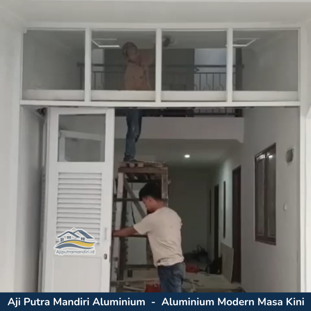 Pintu Garasi Aluminium Custom Berkualitas