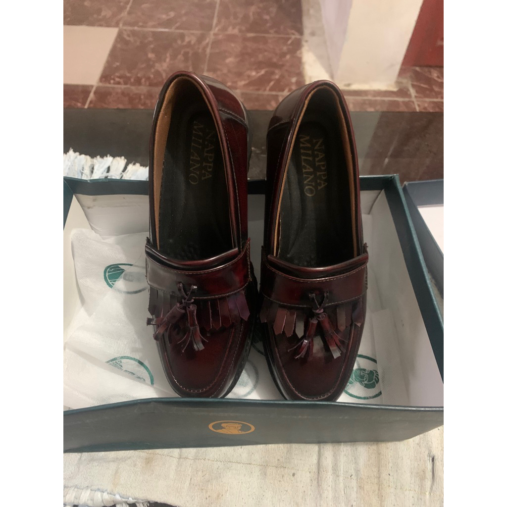 Sepatu loafers Nappa Milano