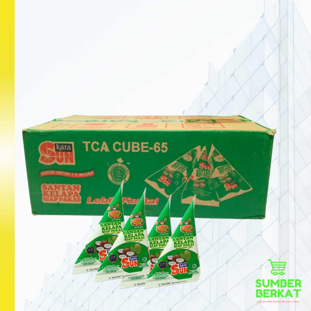 

1 DUS KARA SANTAN KELAPA SIAP PAKAI LEMAK NABATI ISI 36pcs