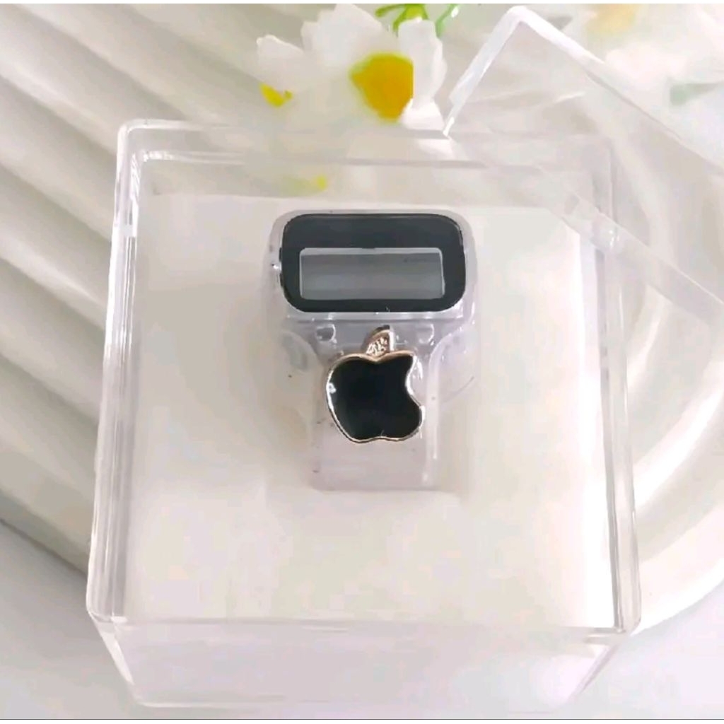 TERBARU CINCIN TASBIH TRANSFARANS LED ALARM LAMPU MOTIF LUCU