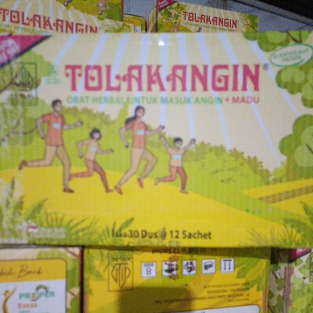 Tolak Angin Cair sidomuncul paket hemat 1 karton isi 30 DOS 12 saset