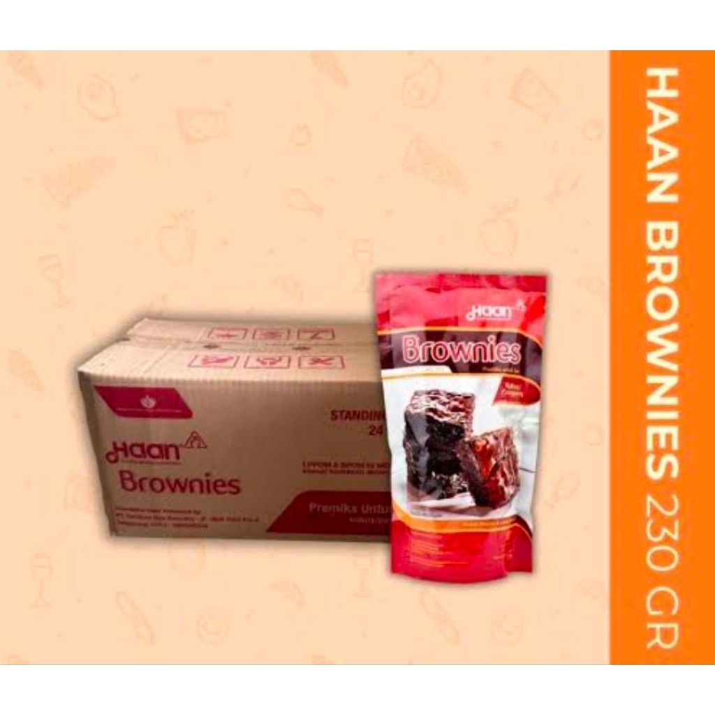 

Haan Brownis Instan Cake Mix 230gr - DUS ISI 24PCS
