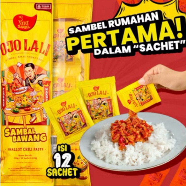 

Eatsambel - Sambel Bawang Ojolali [12 Sachet]