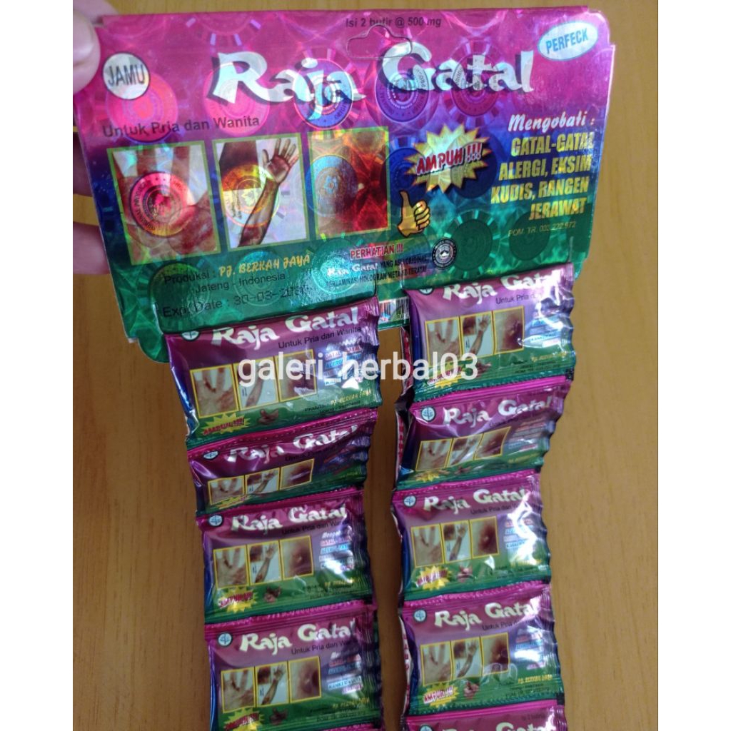 Kapsul Raja Gatal Original