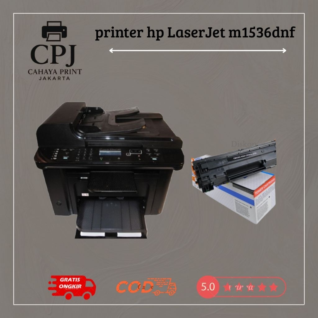 printer fotocopy HP Laserjet Pro M1536dnf m1536 garansi 3 bulan