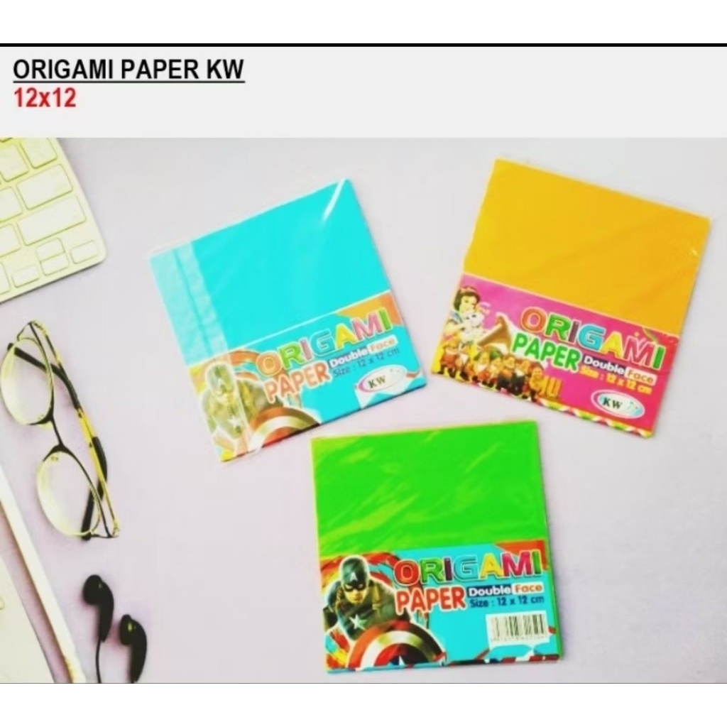 

Kertas Origami -+12x12 Warna Random