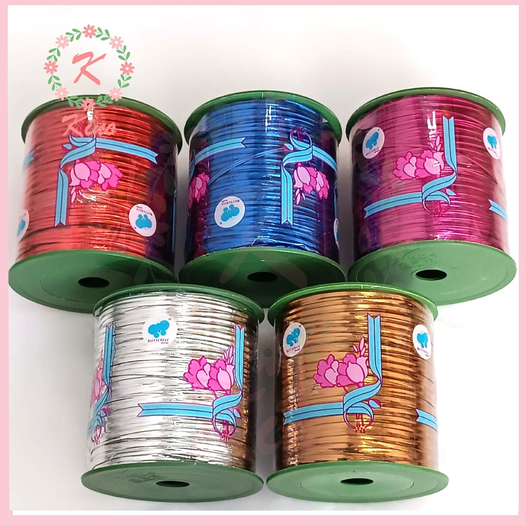 

Kawat Metalik Gulung Panjang 500 Yard – Hiasan Serbaguna untuk Buket, Dekorasi, Craft, dan Parcel