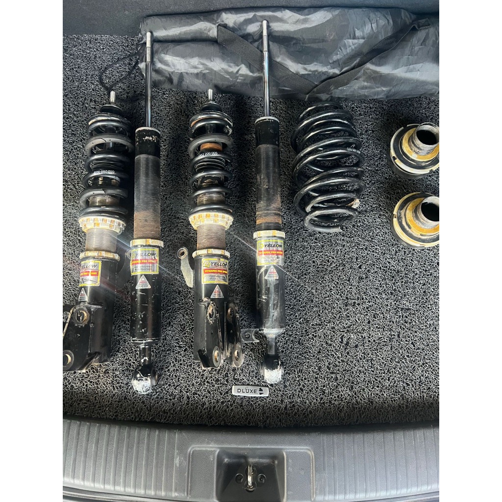 coilover hrv yellow speed racing