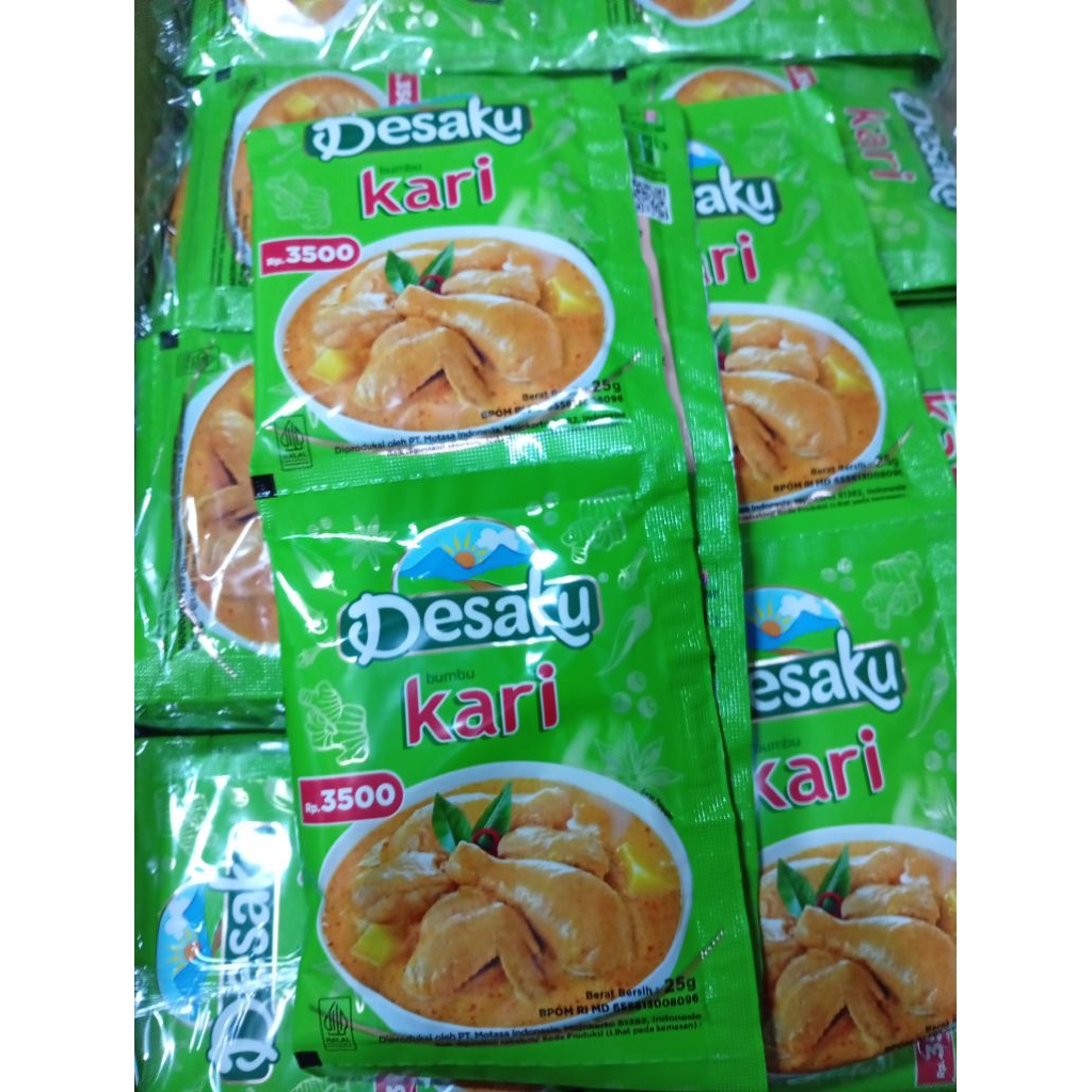 

Desaku Bumbu Kari Bubuk 10 x 25 gram